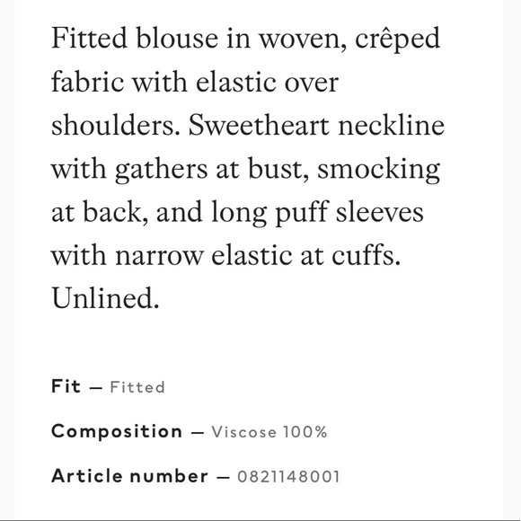 H&M women blouse. - Picture 5 of 5